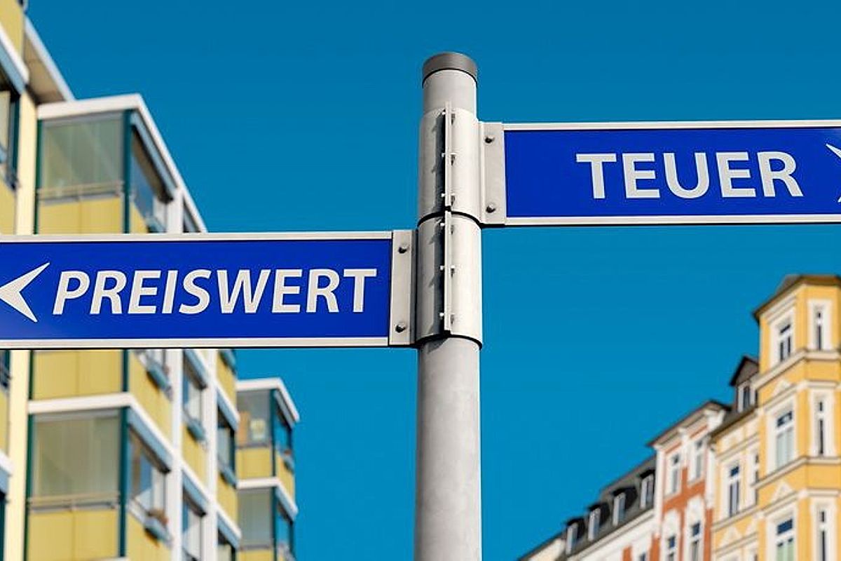 Wo lebt man in Deutschland am günstigsten?